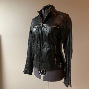 Perfect black motorcycle jacket